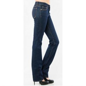 J Brand Blue Scarlett Cigarette Straight Leg Jeans